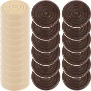 24pcs Replacement Backgammon Backgammon Pieces Backgammon Game Pieces