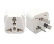 multi-function adapter standard conversion plug - WHITE