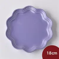 在飛比找ETMall東森購物網優惠-Le Creuset 蕾絲花邊盤 18cm 薰衣草