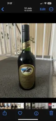 Beldale Ball Melbourne Cup Port With Glasses.