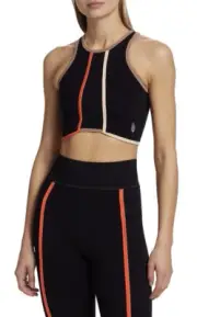 Free People Andromeda Crop Top Athletic Fit 11” P2P 14” Length XS/S Orig $48
