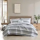 Stone Cottage Fresno Cotton Blue 4 Piece Quilt Set-Full/Queen