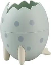 Pen Holder Standable Stationery Storage Box High-Capacity Egg Shape Pencil Case(Type h)