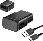 Fast Charger with USB Type C 6.6FT (2m) Cable & OTG Adapter for Samsung Galax...