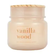 Vanilla Wood Soy Blend Scented Jar Candle