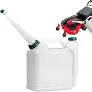 Motor Oil Measuring Jug - 1L Clear Oil Container, Automotive Tool | Leak-Proof Spout Design Enhances Control, Easy Grip for Oil Changes in Lawn Mowers, Engines, Vehicles, Workshops, Tasks