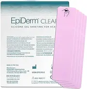 Epi-Derm C-Strip - 1.4 x 6 in - (5 Pack) (Clear) Silicone Scar Sheets from Biodermis