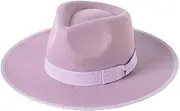 [Hcclijo] Winter Fedora Hat for Women Men British Style Wool Jazz Hat Vintage Panama Party Hat