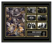 SONS OF ANARCHY CAST JAX TELLER HUNNAM SIGNED LIMITED EDITION FRAMED MEMORABILIA