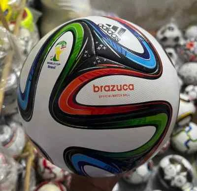 Adidas Brazuca Soccer Ball FIFA World Cup 2014 Brazil,Official Match Ball Size 5