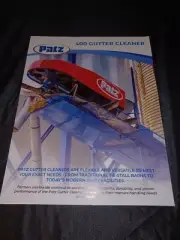 Patz 400 Gutter Cleaner Brochure- 2023 - 2 Pgs