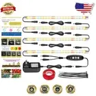Full Spectrum LED Grow Lights Strips with Auto Timer & Remote Control (4 Pack)