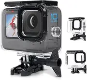 Protective Underwater Diving 60 Meters Waterproof Housing Case for Go pro Hero 13/12/11/10/9 Black Action Cameras with Accessories