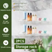 2Pcs Wall Corner Shelf Wall Mount Corner Floating Shelves Multifunctional leGNI