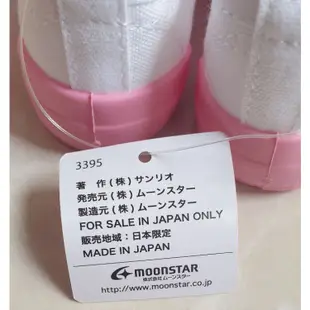 ๓Joyze Shop๓ 日本 moonSTAR 室內鞋 全新現貨 日本製 日本限定販售 三麗鷗 Hello Kitty