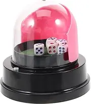 WOONEKY Electric Dice Cup Plastic Dice Shaker for Ktv Party Games Cup Strong Base for Bar Family Gatherings Random