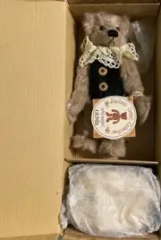 7 1/2 in GUND BARTONS CREEK BEAR ALCOTT BY LENORE DEMENT NWT