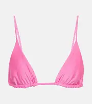 [Jade Swim] Jade Swim Via triangle bikini top AU 14 pink