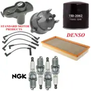 Tune Up Kit Filters Cap Wire Spark Plugs For JEEP CHEROKEE L4 2.5L 1999-2000 (for: Jeep)