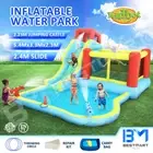 Inflatable Water Park Pool Water Slide Bounce Jumping Castle Outdoor Splash Toy