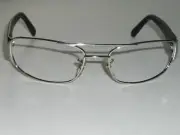 RAY BAN RB3052 W3181 SLEEK MATTE BLACK FLEX HINGES SUNGLASSES WRAP FRAMES ONLY