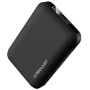 10000mAh LED Digital Display Fast Charging Mobile Power Bank For iPhone X XS Oneplus 7 Xiaomi Mi8 Mi9 S10 S10+ BLACK COLOR