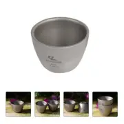 Metal Water Mug Espresso Glasses Outdoor Tea Set Coffee Cups