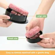 Hamburger Meat Press Maker Round Shape Non-Stick Stuffed Burger Patties Beef Gri