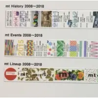 在飛比找蝦皮購物優惠-日本mt 十周年展 贈品 非賣品 2008-2018 mt 