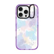 iPhone 16 Pro Impact Ring Stand Case MagSafe Compatible Summer Squiggles