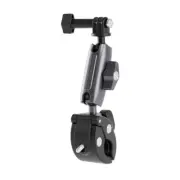 Ballhead Clip Holder Super Clamp Mount Double Ball Adapter for Sport Camera