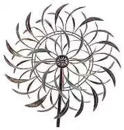 Large Outdoor Metal Wind Spinners, 360 Degrees Swivel Wind Sculpture Yard Art