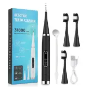 Electric Teeth Whitening Tartar Plaque Remover Sonic Dental Scaler Cleaner