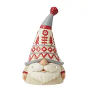 Jim Shore Nordic Noel Gnome In Sweater