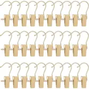 BEWISHOME 50 PCS Boot Hangers for Closet Laundry Hooks with ClipsHeavy Duty B...