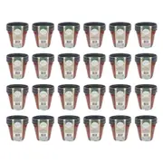 192pc Antheia Green Homewares Soft Plastic Seedling Planter Pot 11x9.5cm Brown