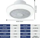 Ceiling Fans with Lights, Reversible Fan Light with Remote Control 6 Speed 3 ...