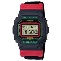 在飛比找蝦皮購物優惠-【CASIO】卡西歐 G-SHOCK 聖誕風格方框帆布錶帶電