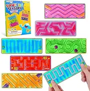 Squishy Toys Sensory Fidget Toys for Kids: Sensory Toys for Austism Sepcial Need 6 Pack Maze - Fidget Sensory Toys Filled Goo for Calming Down Classroom - Stocking Stuffers Gifts