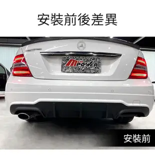 賓士 W204 小改後 C250 原車單出排氣管 改雙邊雙出排氣管 送安裝 (禾笙科技)