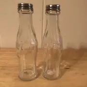 vintage coca cola salt and pepper shakers