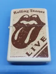 Zippo 28018 Rolling Stone Cream Matte Lighter