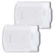 Leisure LED RV 2 PACK Ceiling Single Dome Light Fixture W/ Built in Touch Dimmer