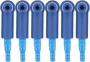 MAGICLULU Automotive Fluid Extractors 6pcs Brake Bleeder Hose Connectors Quick and Easy Brake Oil Fluid Bleeding Kit