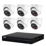 Dahua 6x6MP TIOC Advanced 2.0 SMD4.0 DH-IPC-HDW3649H-AS-PV-ANZ-S2+8CH AI NVR+3TB
