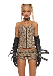 [Namilia] Spike Corset Top