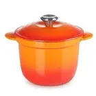 [+ Inner Lid] Le Creuset Rice Pot 18cm 2.25qt Orange Cocotte Every NEW with box