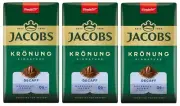 JACOBS KRONUNG DECAFF Decaffeinated Ground Coffee 3 x 250g - 750g / 26.5oz
