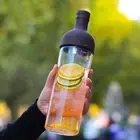 Glass Iced Tea Maker Reusable Bottle Airtight Cold Tea Brewing Pitcher