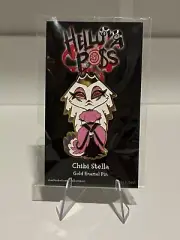 SharkRobot Helluva Boss Chibi Stella Gold Enamel Pin